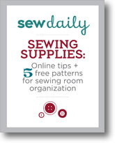 Sewing Supplies: 5 Free Patterns for Sewing Room Organization
