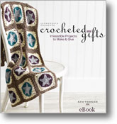 Discover crochet gift ideas with the Crocheted Gifts book.