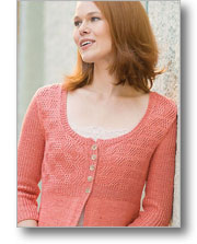 printed silk cardigan