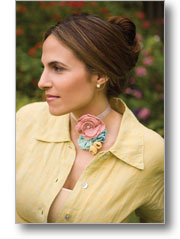 corsage in bloom