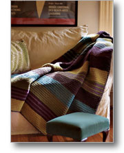 Crochet Afghan Patterns: City Stripes