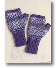 Fresco Fair Isle Mitts