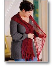 biased eyelet stole
