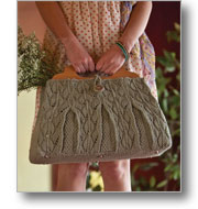 leafy lace satchel