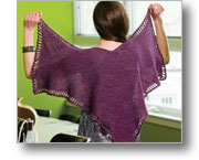 Tunisian Crochet Shawl