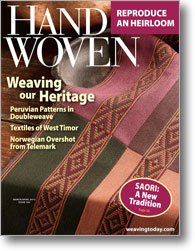 Handwoven November/December 2012