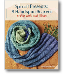 8 handspun scarves