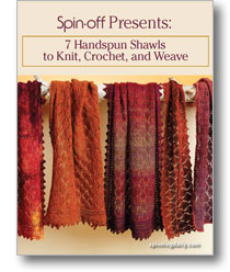 7 handspun shawls to knit, crochet, and weave