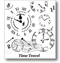 Time Travel 12" Stencil