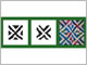 DesignMagic&trade; Wavy Squares Stencil