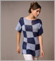 Graphic Trapeze Top