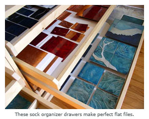 sock organizer files