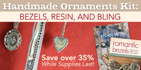 Handmade Ornaments Kit: Bezels, Resin, and Bling