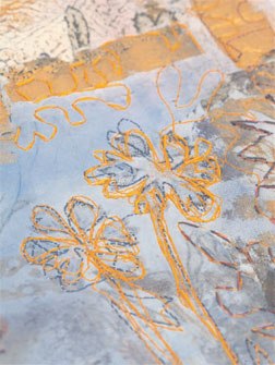 Blue Flora detail. Blue Flora detail.