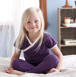 Projects from Growing Up Sew Liberated: Crossover Tee and Sleeping Johns