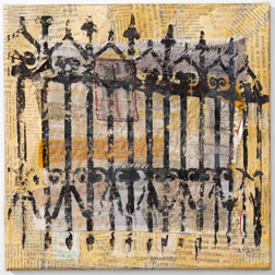 The rich textures in Natalya's St. Pete Lace 7 are achieved through a combination of hand and machine stitching. The rich textures in Natalya's St. Pete Lace 7 are achieved through a combination of hand and machine stitching.