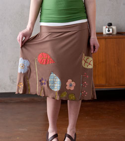 Jersey Garden Skirt from Sew Liberated. Jersey Garden Skirt from Sew Liberated.
