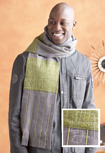 Circuit Scarf by Kevin Kosbab. Circuit Scarf by Kevin Kosbab.