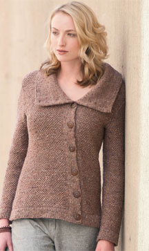 Honeycomb Jacket by Laura Grutzeck. Honeycomb Jacket by Laura Grutzeck.