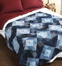 Facets Quilt by Blair Stocker. Facets Quilt by Blair Stocker.