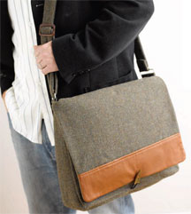 Well-Suited Messenger Bag by Susan Wasinger. Well-Suited Messenger Bag by Susan Wasinger.