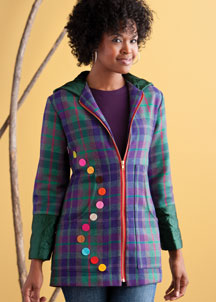 Zip Dot Hoodie by Jil Cappuccio. Zip Dot Hoodie by Jil Cappuccio.