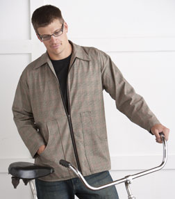 Men's Fall Zipper Jaket by Jil Cappuccio. Men's Fall Zipper Jaket by Jil Cappuccio.