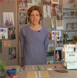 Liesl Gibson showing zipper basics.