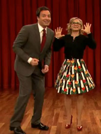 Amy and Jimmy Fallon