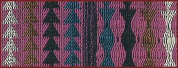 Card weaving pattern drafting and designing in weaving.