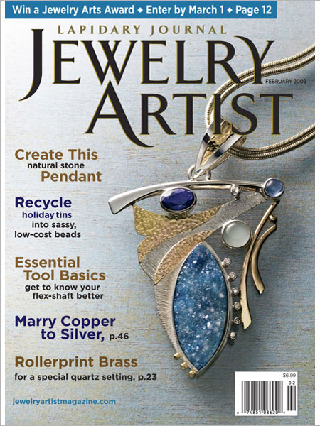 Lapidary Journal Jewelry Artist February 2009 Kazzy Lapidary Journal Jewelry Artist February 2009 Kazzy